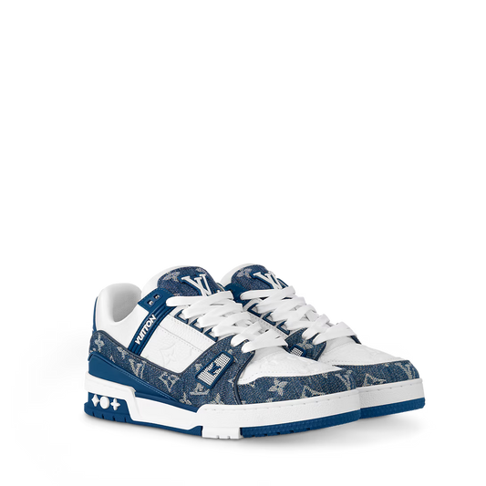 Sneakers Trainer Clair Bleu - photo 1/8 - UrbanDrip