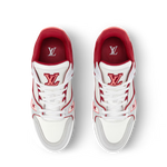 Sneakers Trainer Et Gris Rouge - photo 5/7 - UrbanDrip