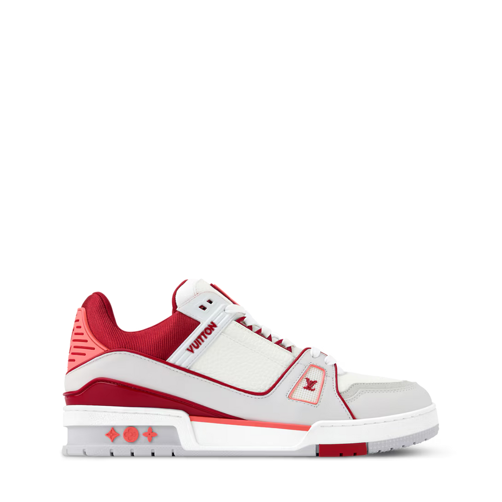 Sneakers Trainer Et Gris Rouge - photo 2/7 - UrbanDrip