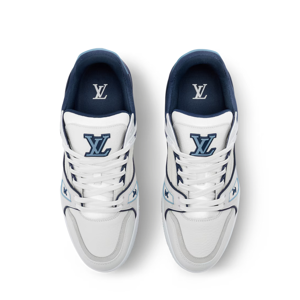 Sneakers Trainer Et Gris Bleu - photo 5/7 - UrbanDrip
