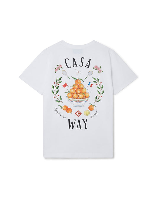 T-Shirt Casa Way 3 Blanc - photo 1/4 - UrbanDrip