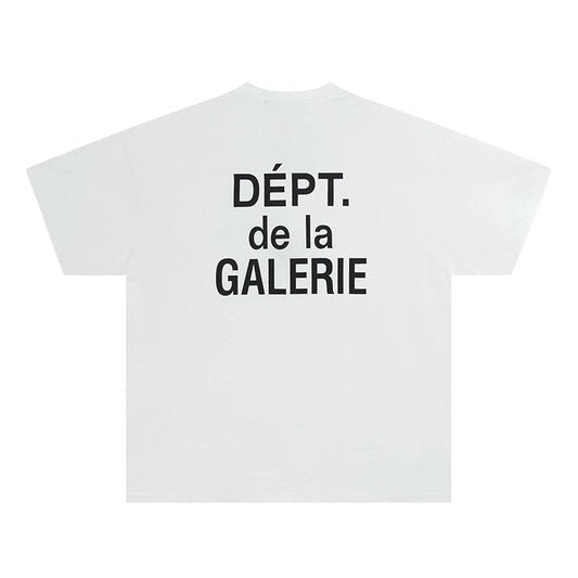 T-Shirt Blanc Et Noir - UrbanDrip