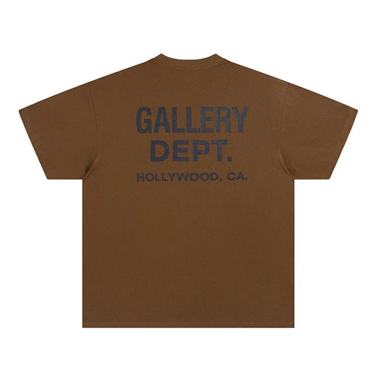 T-Shirt Foncé Et Noir Marron - UrbanDrip