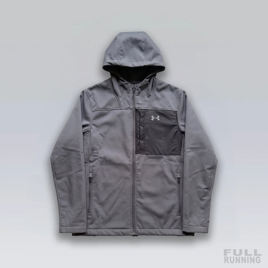 Veste Coldgear Gris avec Capuche