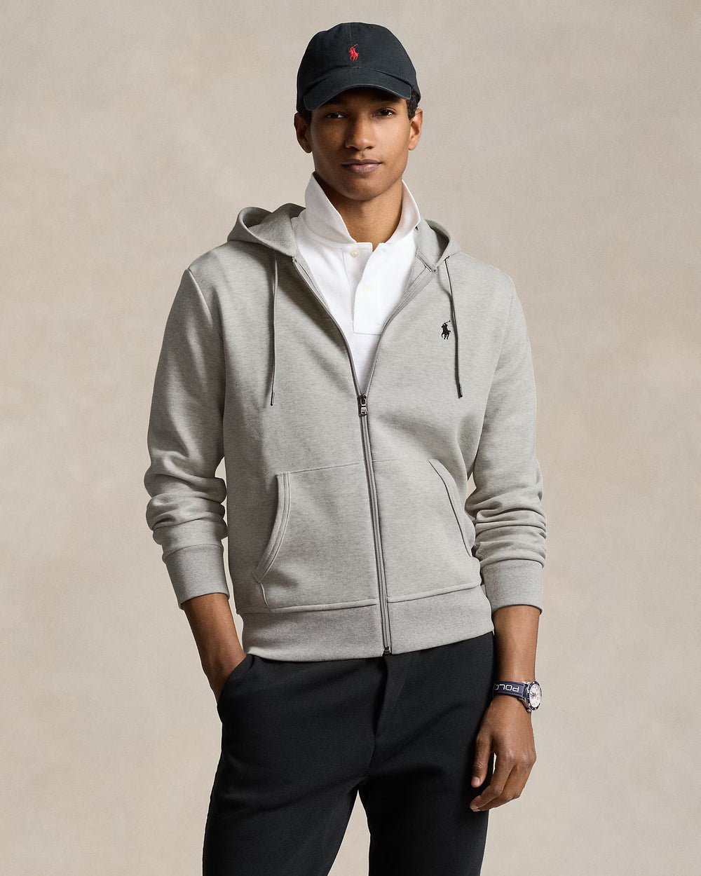 Zip Ralph Lauren Gris - UrbanDrip