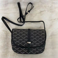 Sacoche Besace Chevron Noir