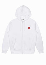 Sweat zippé Avec Capuche Blanc - photo 1/3 - UrbanDrip