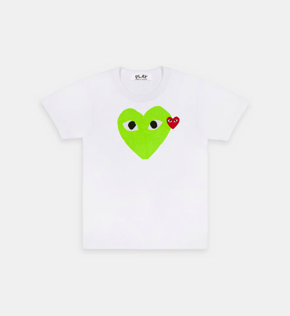 T-Shirt Et Fluo Blanc Vert - UrbanDrip