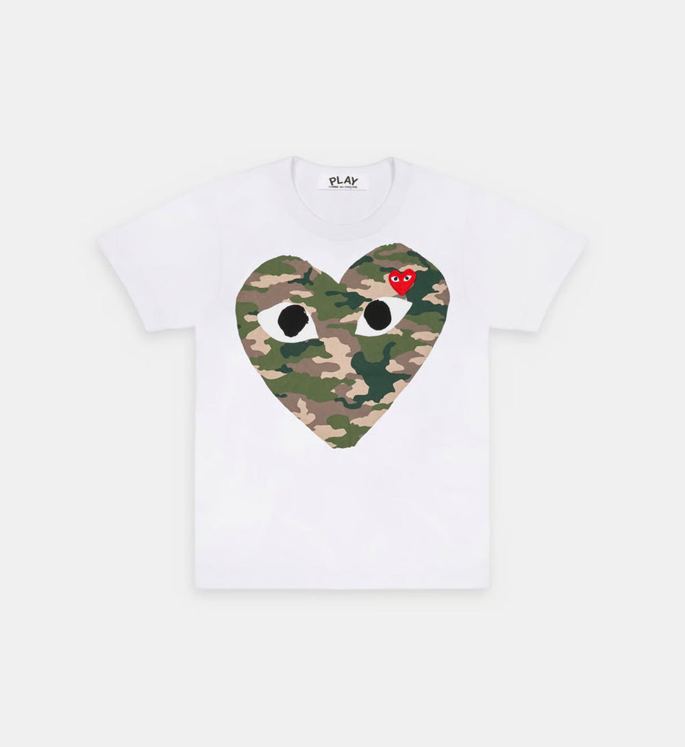 T-Shirt Et Camouflage Blanc - UrbanDrip